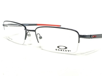 #ad NEW Oakley Gauge 5.1 OX5125 0452 Mens Polished Black Eyeglasses Frames 52 17 142 $147.58