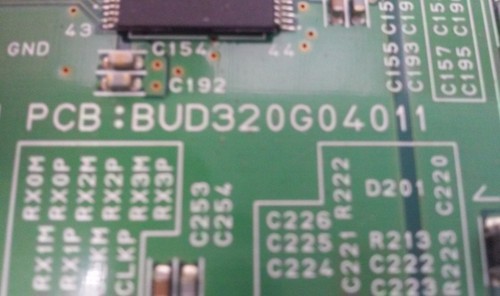 Emerson LC320EM8 T-Con Board UD320XA (BUD320G04011) - Picture 4 of 5