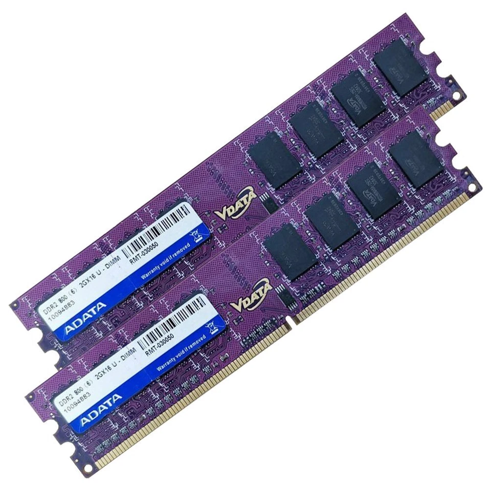 Original ADATA 8GB 4GB 2GB DDR2 800Mhz PC2-6400 240Pin DIMM Desktop Memory SDRAM - Image 3 of 4