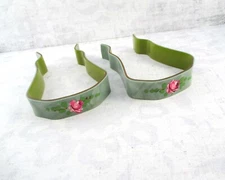 Pair of Vintage Celluloid Baby Blanket Clips