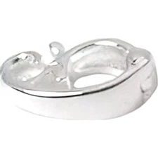 Pearl Clasp Enhancer Sterling Silver Bead Dangle 9mm