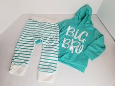 2pcs Toddler Baby Boys Outfits Hooded Top  Pants Kids Clothes Set