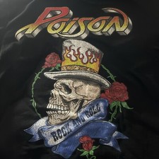 Retro 2023 POISON Concert Tour (3XL) T-Shirt BRETT MICHAELS C.C. DeVILLE