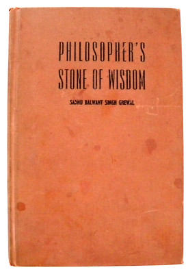 Philosopher's Stone of Wisdom by Sadhu Balwant Singh Grewal (1939,Hardcover)