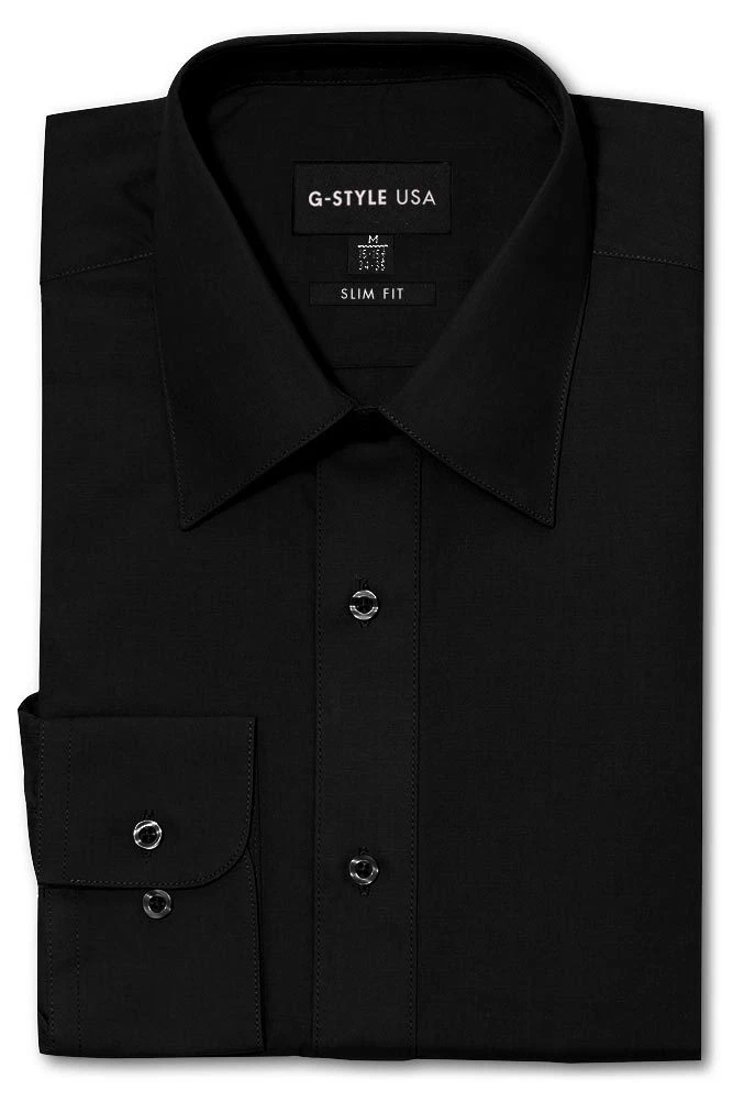 blue dress fit and flare Travel Dress Shirt main image 0