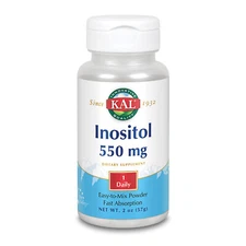 KAL Inositol Powder 550mg | Brain, Nervous System & Mood Support, Healthy