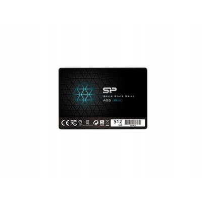 Silicon Power A55 512 GB 2,5 Zoll SATA3 3D NAND 7 mm SSD