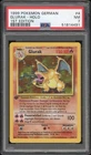 1999 Pokemon GERMAN 1st Edition Base Set Glurak-Charizard Holo 4/102 PSA 7 NM #2
