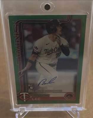2025 Topps Series 1 Flagship Real One Autographs  Brooks Lee #317 8/99  (AU, RC)