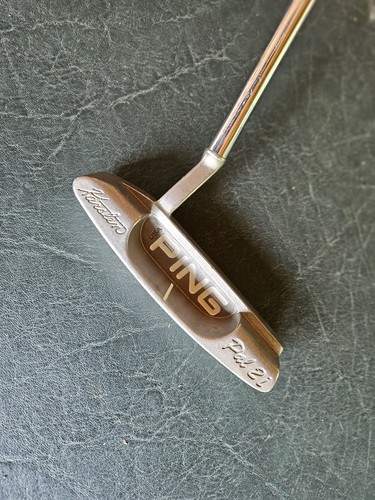 Putter Ping Karsten USA Series Sedona I - Longueur 35 Pouces, Pour Droitier, Occasion Avec Marques D'usage