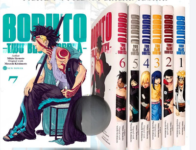 New Boruto: Two Blue Vortex Manga Volume 1-7 English Version Comic Book