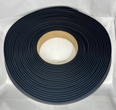 3M  Matting Edging, Medium Profile, Black, 5/8 in x 75 ft, Roll, 1/Case, 16184