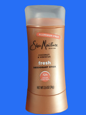 SheaMoisture Coconut  Hibiscus Fresh Deodorant Stick 72h Odor Control - 2.6 oz