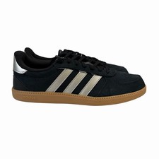 Adidas Breaknet Sleek Core Black Gold Gum Shoes JR0685 Women's Sizes 6.5 - 10