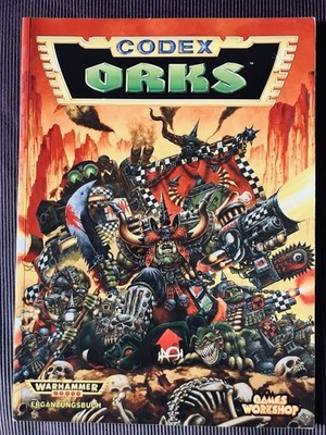 Warhammer 40k Codexbuch Orks Sammlerzustand