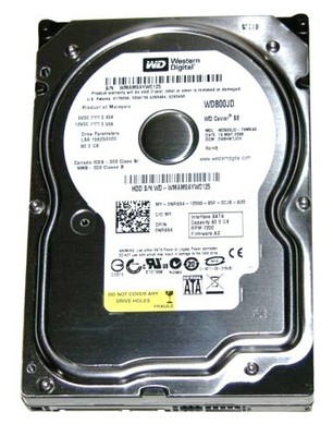40Y8867 IBM hard disk drive 80GB SATA 8MB Cache 7200RPM 3.5 inch Tested Working