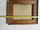 Vintage Figurative Face Expressionism Abstract Signed Painting Framed Canvas MCM — photo 5
