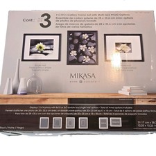 Black Wall Photo Frame Set - 3 Piece