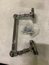 ICO Bath V68073 Ember Pivot Wall Mounted Pivoting Toilet Paper Holder - Chrome