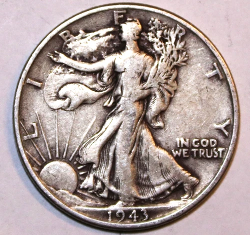 1943-P Walking Liberty Half Dollar - Very Fine - #0806EC