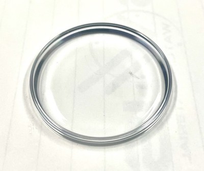Omega Speedmaster Moon Watch Armoured Black Ring Glass 34mm To Fit 145.022 New
