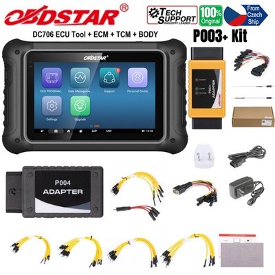 OBDSTAR DC706 Full Version EC.U+ECM+TCM+BODY+Cloning tool With P003+ Adapter Kit