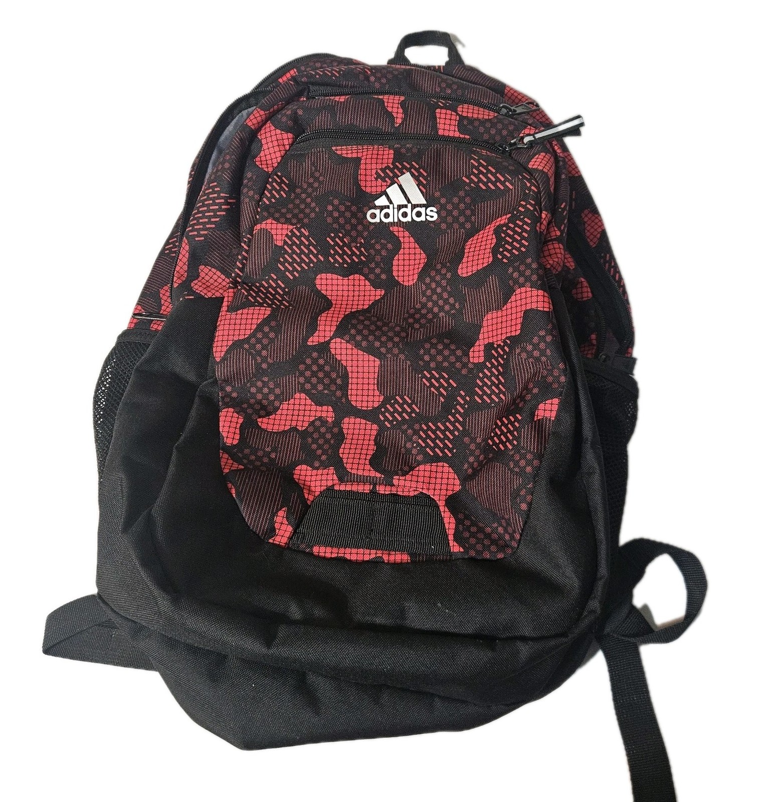 Adidas Red Camo laptop Backpack  Backpack Camo EUC
