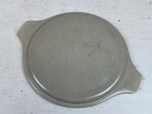 Vintage Pyrex Speckled Brown Tan Beige Lid Homestead 25-C 1- LID ONLY