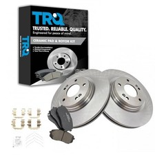 Front Ceramic Brake Pad and Rotor Set Compatible with 2015-2020 Hyundai