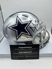 DAK PRESCOTT Signed Auto Dallas Cowboys Mini Helmet FANATICS Hologram COA