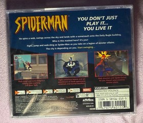 SEGA DREAMCAST - MARVEL SPIDER-MAN ACTIVISION 2001 ORIG NEW SEALED 