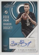 2016 Panini Absolute Rook Ink Silver 157/250 Brandon Doughty #8 Auto 0f8