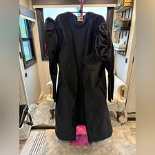 Samant Chauhan Elegant Black DRESS Cape size large