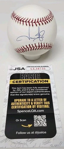 Jason Giambi Signed Auto Rawlings Official Major League Baseball JSA COA