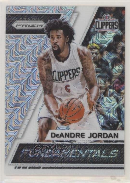 2017-18 Panini Prizm Fundamentals Mojo Prizm 23/25 DeAndre Jordan #35 5c9