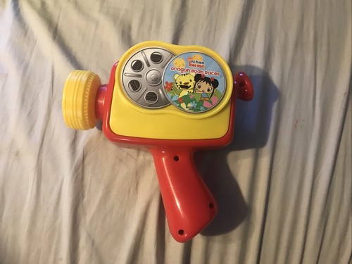 Movie Motion Jr Junior Film Projector Toy Ni Hao Kai Lan Cartridge TESTED WORKS