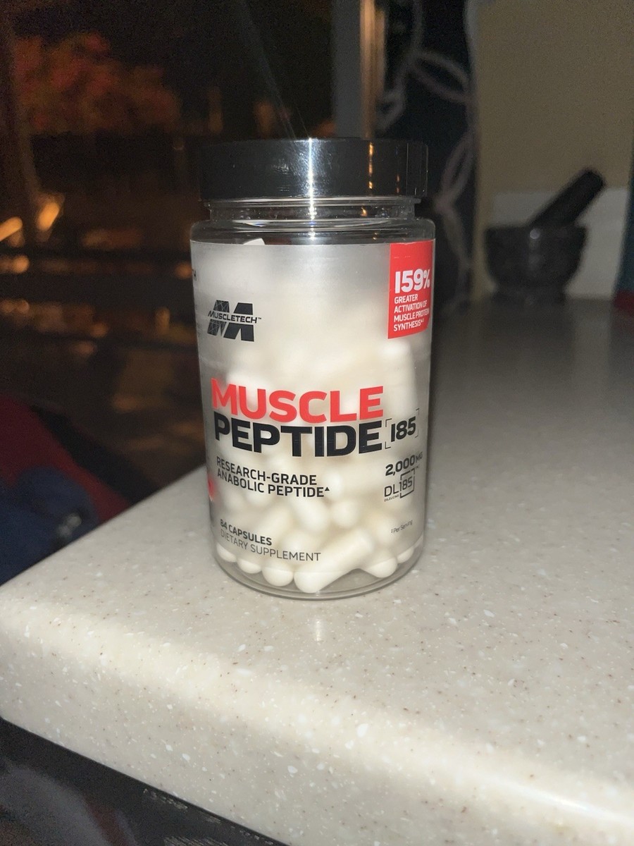 MuscleTech Peptide 185 For Muscle & Strength 2,000 mg 84 Caps | eBay