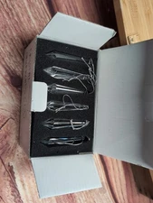 Crystal Drop Ornaments Set Of 12