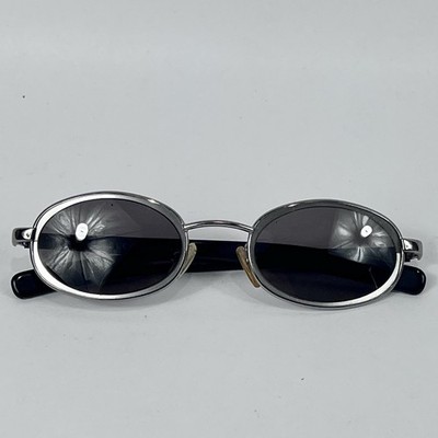 Genuine Gucci Men's Sunglasses GG 1614/S Black Silver Metal Y2K