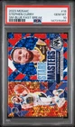 2023 Panini Mosaic Basketball Fast Break Blue Stephen Curry #18 SGC 9.5