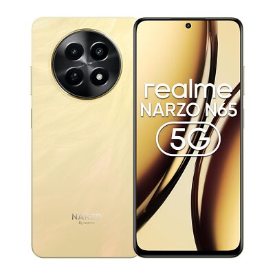 realme NARZO N65 5G Factory Unlocked Dual SIM 6GB RAM 128GB-GOLD
