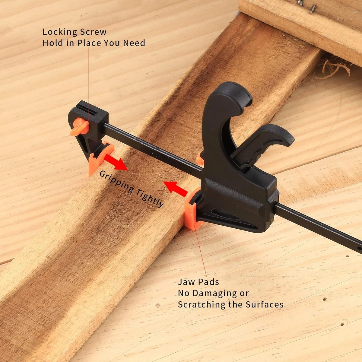 Homemade Long Bar Clamps WOODWORKING 