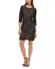 KENSIE Lace Sheath Dress Sz0 119