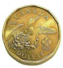 Canadian $1 coin  -  2008 "Loonie"