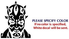 Star Wars Darth Maul Graphic Die Cut decal sticker Car Truck Boat Window 22"