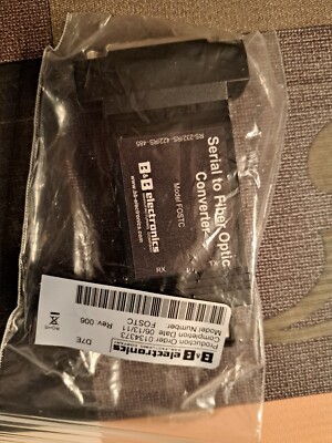 B&B Electronics FOSTC Serial To Fiber Optic Converter