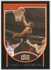 2007-08 Bowman Basketball #71 Samuel Dalembert - Philadelphia 76ers