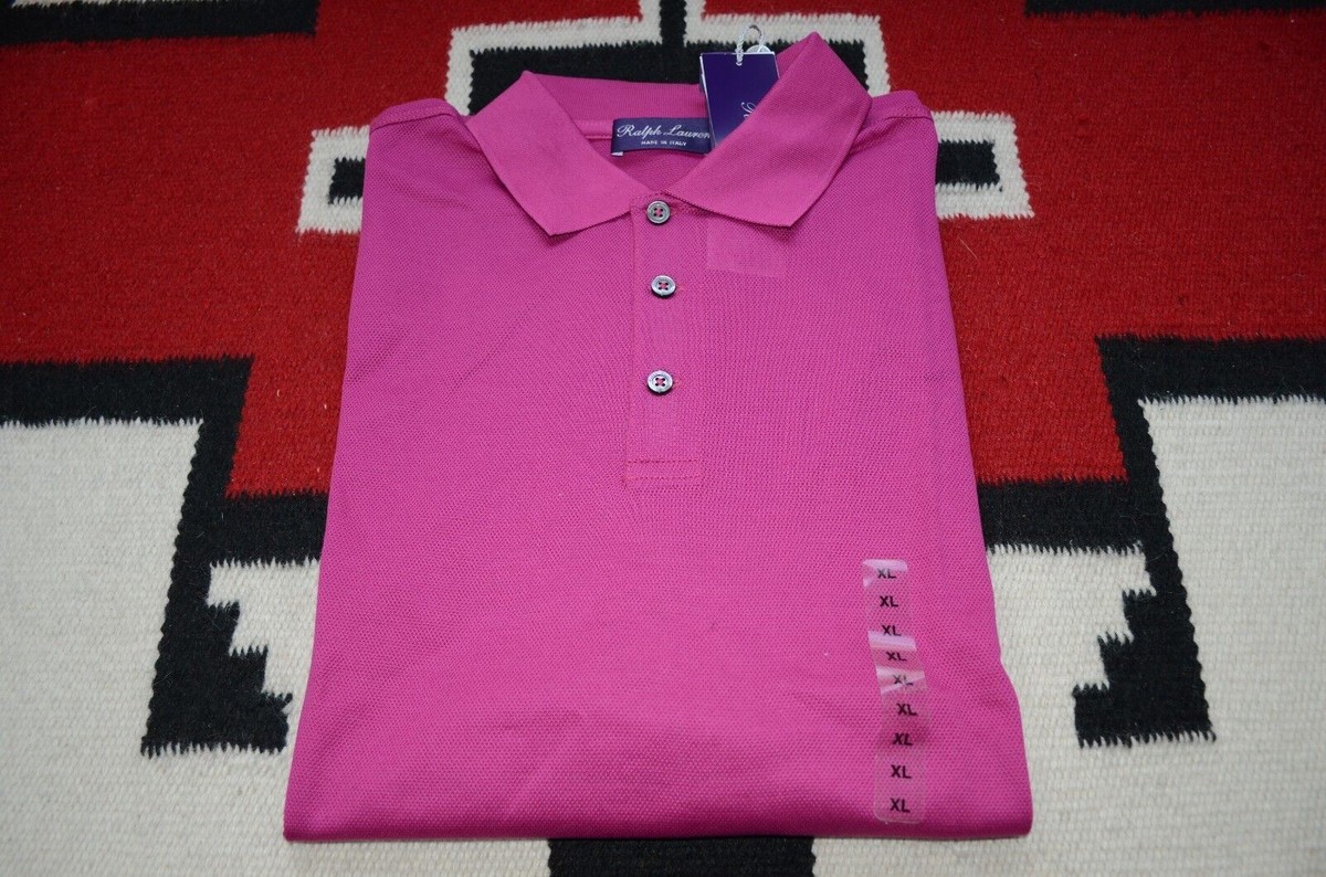 Ralph Lauren Purple Label Made in Italy 100% Cotton Mesh