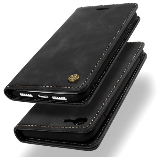 billedtekst sælge entusiasme iPhone 14 Pro Max/SE 2022/8 7 Plus Magnetic Flip Case Leather Wallet Card  Holder | eBay