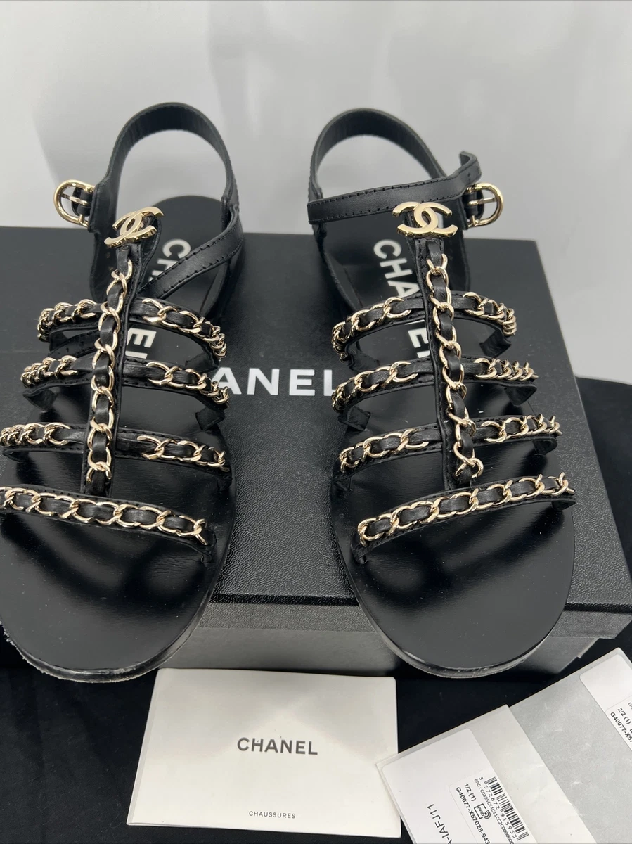 CHANEL Open Toe Sandals for Women for sale | eBay